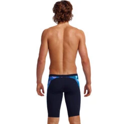 Funky Trunks - Blue Bars - Mens Training Jammers -Funky Trunks Store funky trunks blue bars mens training jammers 3