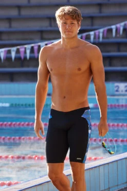 Funky Trunks - Blue Bars - Mens Training Jammers -Funky Trunks Store funky trunks blue bars mens training jammers 6