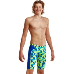 Funky Trunks - Blue Blockers - Boys Training Jammers 13 Funky Trunks - Blue Blockers - Boys Training Jammers -Funky Trunks Store funky trunks blue blockers boys training jammers 5