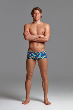 Funky Trunks - Boarded Up Mens Classic Trunks -Funky Trunks Store funky trunks boarded up mens classic trunks 4