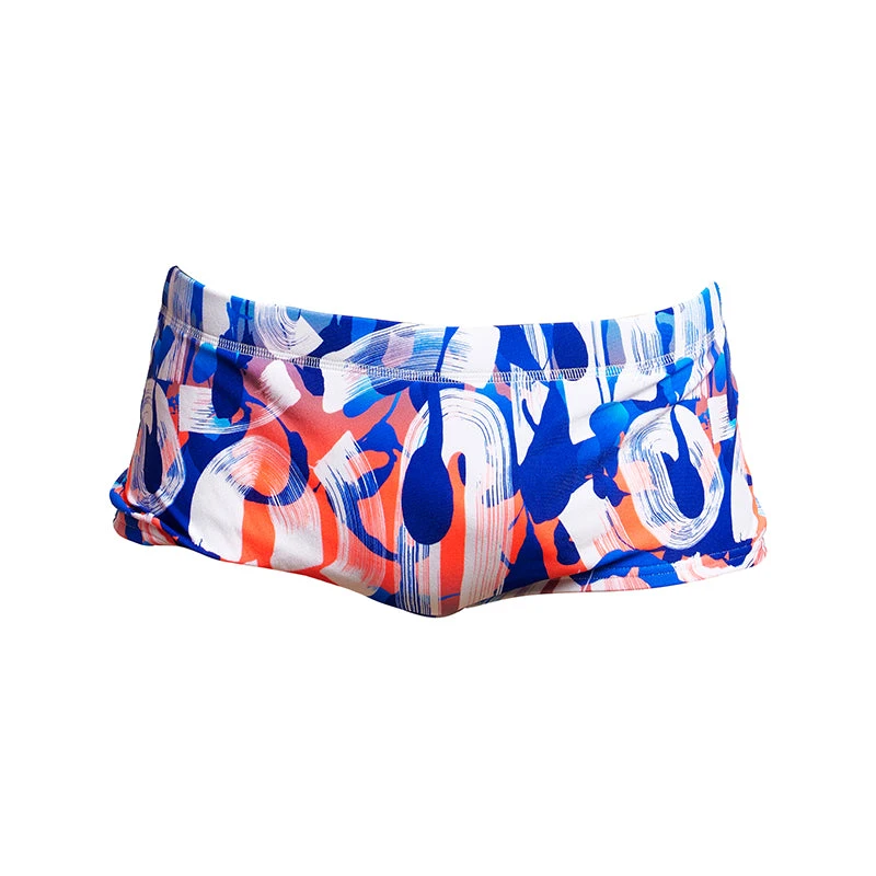 Funky Trunks - Different Strokes - Mens Plain Front Trunks 4 Funky Trunks - Different Strokes - Mens Plain Front Trunks - Image 2