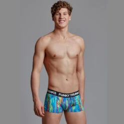 Funky Trunks - Dripping Paint - Mens Underwear Trunks -Funky Trunks Store funky trunks dripping paint mens underwear trunks 4