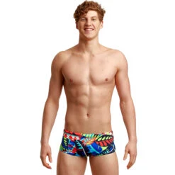 Funky Trunks - Face Palm - Mens Sidewinder Trunks