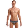 Funky Trunks - Fire Tribe - Mens Classic Briefs -Funky Trunks Store funky trunks fire tribe mens classic briefs 0