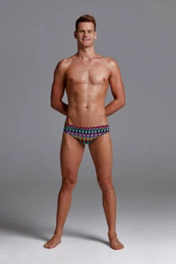 Funky Trunks - Fire Tribe - Mens Classic Briefs -Funky Trunks Store funky trunks fire tribe mens classic briefs 3