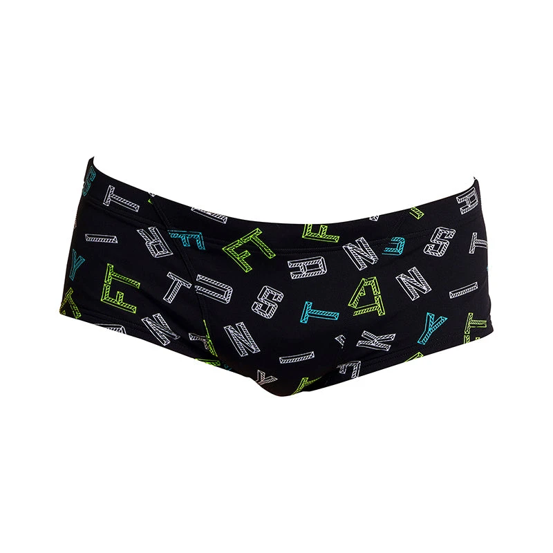 Funky Trunks - FTed - Mens Eco Classic Trunks 4 Funky Trunks - FTed - Mens Eco Classic Trunks - Image 2