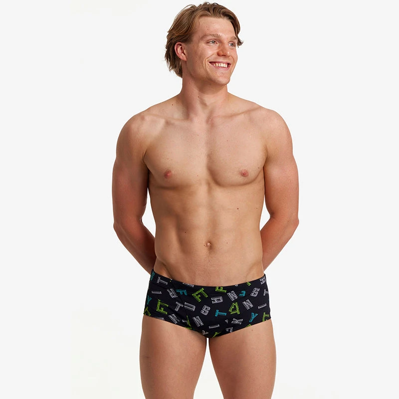 Funky Trunks - FTed - Mens Eco Classic Trunks 6 Funky Trunks - FTed - Mens Eco Classic Trunks - Image 4