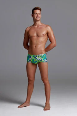 Funky Trunks - Glow Rider - Mens Classic Trunks -Funky Trunks Store funky trunks glow rider mens classic trunks 3