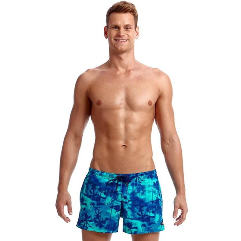 Funky Trunks - Hawaiian Skies Mens Shorty Shorts Short 3 Funky Trunks - Hawaiian Skies Mens Shorty Shorts Short