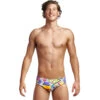 Funky Trunks - Jumbled Up - Mens Classic Briefs -Funky Trunks Store funky trunks jumbled up mens classic briefs 1