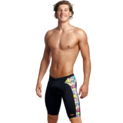 Funky Trunks - Jumbled Up - Mens Training Jammers -Funky Trunks Store funky trunks jumbled up mens training jammers 5
