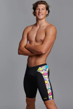 Funky Trunks - Jumbled Up - Mens Training Jammers -Funky Trunks Store funky trunks jumbled up mens training jammers 6
