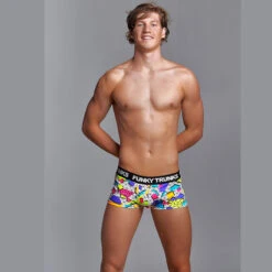 Funky Trunks - Jumbled Up - Mens Underwear Trunks -Funky Trunks Store funky trunks jumbled up mens underwear trunks 4