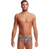 Funky Trunks - Live Streamer - Mens Classic Briefs -Funky Trunks Store funky trunks live streamer mens classic briefs 1