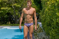 Funky Trunks - Live Streamer - Mens Classic Briefs -Funky Trunks Store funky trunks live streamer mens classic briefs 6