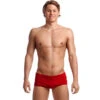 Funky Trunks - Still Red - Mens Plain Front Trunks 2 Funky Trunks - Still Red - Mens Plain Front Trunks -Funky Trunks Store funky trunks mens still red plain front trunks 1