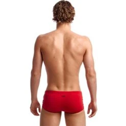 Funky Trunks - Still Red - Mens Plain Front Trunks -Funky Trunks Store funky trunks mens still red plain front trunks 3