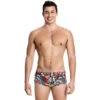 Funky Trunks - Heads Of State Mens Classic Trunks -Funky Trunks Store funky trunks mens swimwear heads of state classic trunks 1