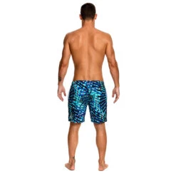 Funky Trunks - Splinter Spray Mens Long Johnny Shorts -Funky Trunks Store funky trunks mens swimwear splinter spray long johnny short 3