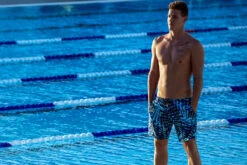 Funky Trunks - Splinter Spray Mens Long Johnny Shorts -Funky Trunks Store funky trunks mens swimwear splinter spray long johnny short 5