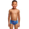 Funky Trunks - Mr Squiggle - Toddlers Boys Printed Trunks -Funky Trunks Store funky trunks mr squiggle toddlers boys printed trunks 1