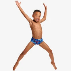 Funky Trunks - Mr Squiggle - Toddlers Boys Printed Trunks -Funky Trunks Store funky trunks mr squiggle toddlers boys printed trunks 5