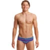 Funky Trunks - Nautical Mile - Mens Classic Briefs -Funky Trunks Store funky trunks nautical mile mens classic briefs 1