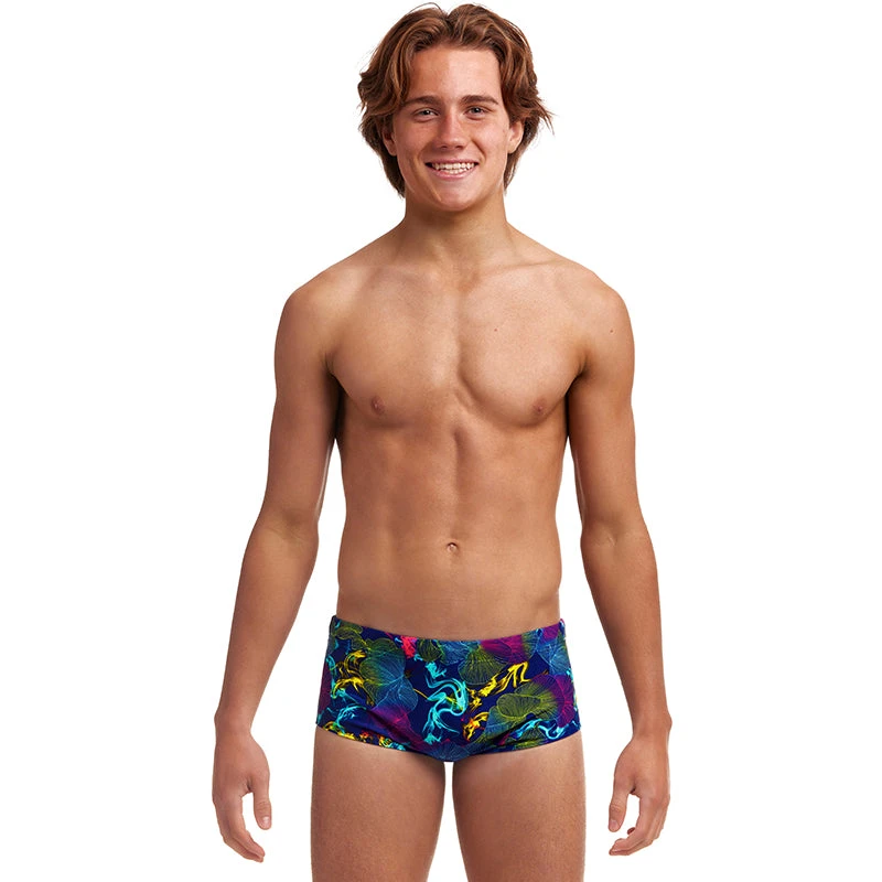 Funky Trunks - Oyster Saucy - Boys Sidewinder Trunks 3 Funky Trunks - Oyster Saucy - Boys Sidewinder Trunks