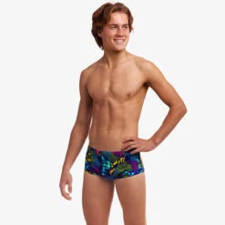 Funky Trunks - Oyster Saucy - Boys Sidewinder Trunks 9 Funky Trunks - Oyster Saucy - Boys Sidewinder Trunks -Funky Trunks Store funky trunks oyster saucy boys sidewinder trunks 4