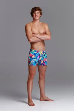 Funky Trunks - Palm Off - Mens Shorty Shorts -Funky Trunks Store funky trunks palm off mens shorty shorts 4