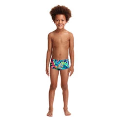 Funky Trunks - Palm Off - Toddler Boys Eco Printed Trunks -Funky Trunks Store funky trunks palm off toddler boys eco printed trunks 4