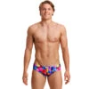 Funky Trunks - Patch Panels - Mens Classic Briefs -Funky Trunks Store funky trunks patch panels mens classic briefs 1