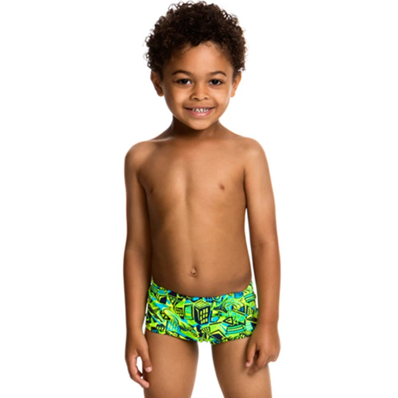 Funky Trunks - Petrol Pants Toddler Boys Trunks 3 Funky Trunks - Petrol Pants Toddler Boys Trunks