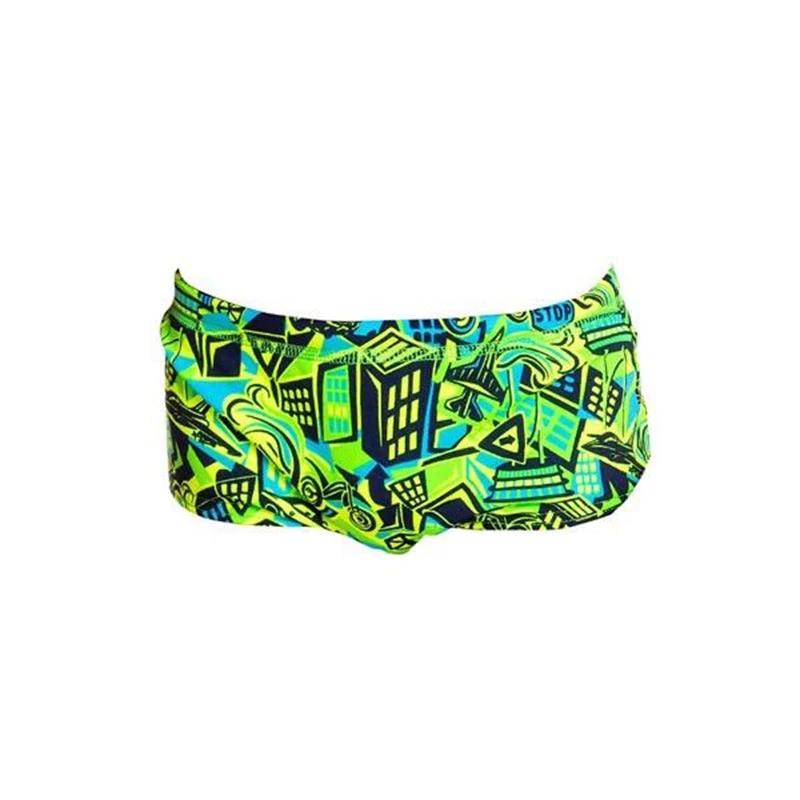 Funky Trunks - Petrol Pants Toddler Boys Trunks 4 Funky Trunks - Petrol Pants Toddler Boys Trunks - Image 2