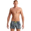 Funky Trunks - Pointillism - Mens Shorty Shorts -Funky Trunks Store funky trunks pointillism mens shorty shorts short 1