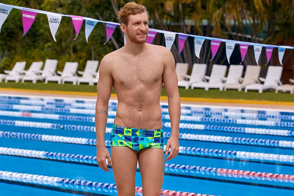 Funky Trunks - Pop Tropo - Mens Plain Front Trunks 8 Funky Trunks - Pop Tropo - Mens Plain Front Trunks - Image 6