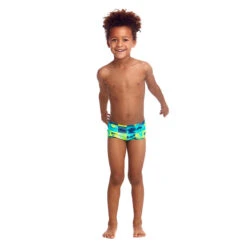 Funky Trunks - Pop Tropo - Toddler Boys Printed Trunks -Funky Trunks Store funky trunks pop tropo toddler boys printed trunks 4