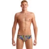Funky Trunks - Prime Time - Mens Classic Briefs 2 Funky Trunks - Prime Time - Mens Classic Briefs -Funky Trunks Store funky trunks prime time mens classic briefs 1