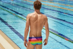 Funky Trunks - Rainbow Racer - Men's Classic Briefs -Funky Trunks Store funky trunks rainbow racer mens classic briefs 5