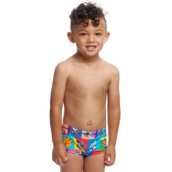 Funky Trunks - Rat Pack - Toddler Boys Printed Trunks