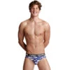 Funky Trunks - Rompa Chompa - Mens Underwear Briefs -Funky Trunks Store funky trunks rompa chompa mens underwear briefs 1