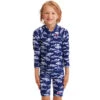 Funky Trunks - Rompa Chompa - Toddler Boys Zippy Rash Vest -Funky Trunks Store funky trunks rompa chompa toddler boys zippy rash vest 1