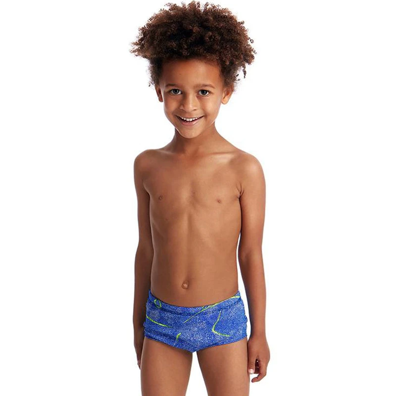 Funky Trunks - Sea Salt Toddler Boys Printed Trunk 3 Funky Trunks - Sea Salt Toddler Boys Printed Trunk