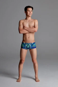 Funky Trunks - Sea Wolf Boys Classic Trunks -Funky Trunks Store funky trunks sea wolf boys classic trunks 4