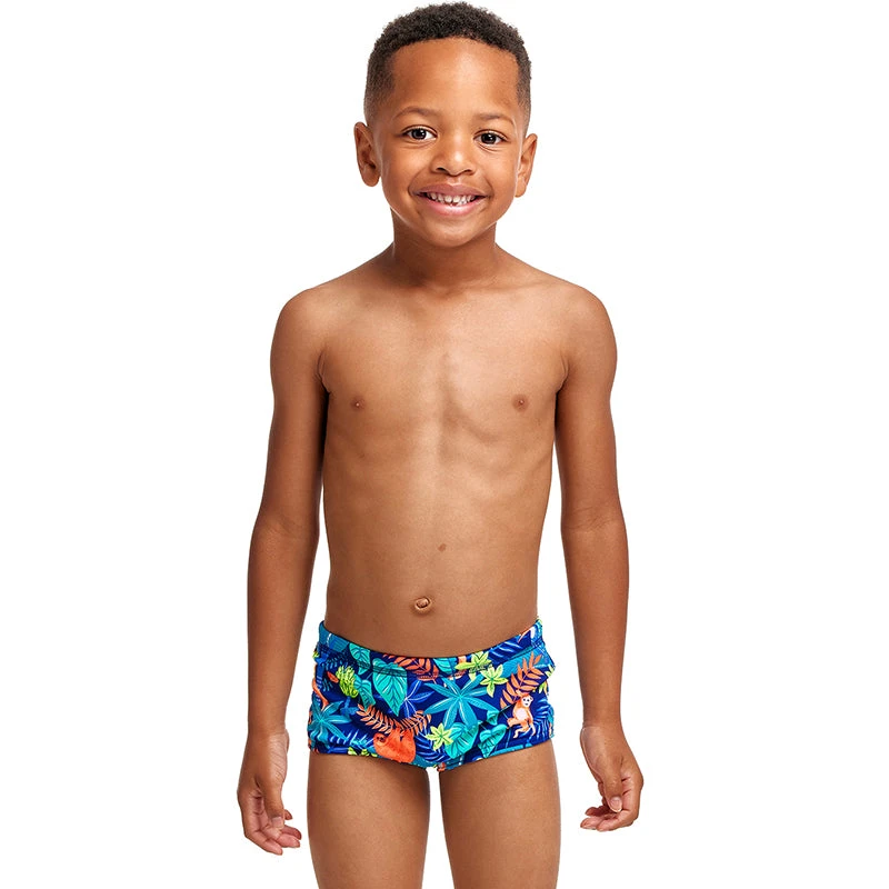 Funky Trunks - Slothed - Toddlers Boys Printed Trunks 3 Funky Trunks - Slothed - Toddlers Boys Printed Trunks