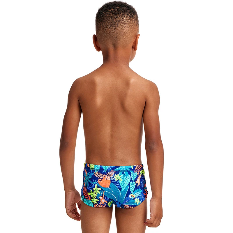 Funky Trunks - Slothed - Toddlers Boys Printed Trunks 5 Funky Trunks - Slothed - Toddlers Boys Printed Trunks - Image 3