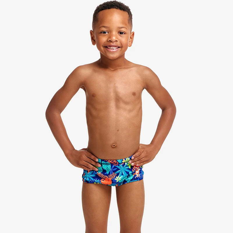 Funky Trunks - Slothed - Toddlers Boys Printed Trunks 6 Funky Trunks - Slothed - Toddlers Boys Printed Trunks - Image 4