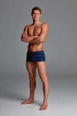 Funky Trunks - Sound System Mens Square Trunks -Funky Trunks Store funky trunks sound system mens square trunks 4