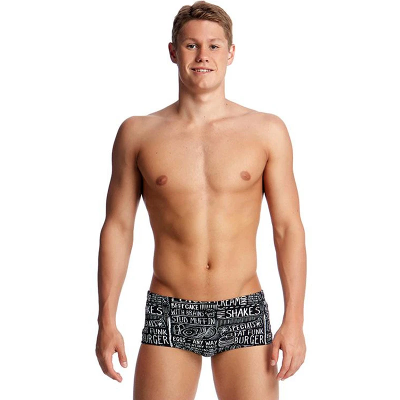 Funky Trunks - Stud Muffin Mens Plain Front Trunks 3 Funky Trunks - Stud Muffin Mens Plain Front Trunks