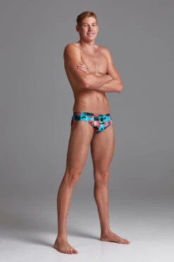 Funky Trunks - Sunset Strip - Mens Classic Briefs -Funky Trunks Store funky trunks sunset strip mens classic briefs 5